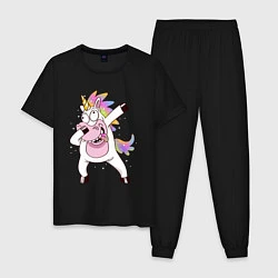 Мужская пижама Dabbing Unicorn