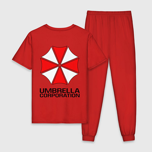Мужская пижама UMBRELLA CORP / Красный – фото 2