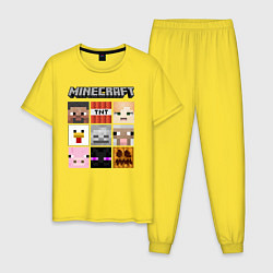 Мужская пижама MINECRAFT