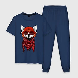 Мужская пижама Красная панда