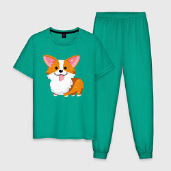Мужская пижама Милый корги