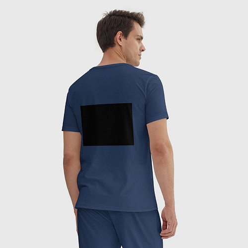 Мужская пижама Изоляция / Тёмно-синий – фото 4