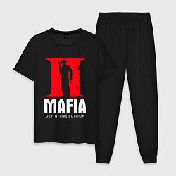 Пижама хлопковая мужская MAFIA 2 DEFINITIE EDITION, цвет: черный