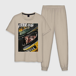 Мужская пижама Айртон Сенна