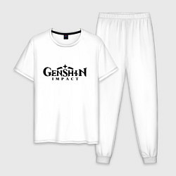 Мужская пижама Genshin Impact Logo Z