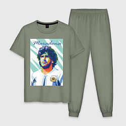 Мужская пижама Марадона золотой мальчик