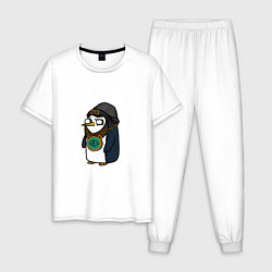 Мужская пижама Крутой Пингвин