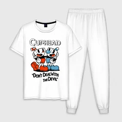 Мужская пижама Cuphead, Dont deal with devil