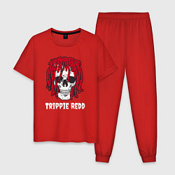 Пижама хлопковая мужская TRIPPIE REDD, цвет: красный