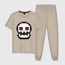 Мужская пижама Skull Geometry Dash