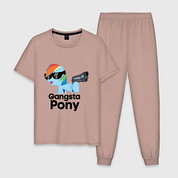 Мужская пижама Gangsta pony