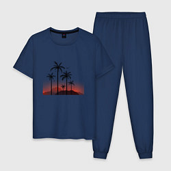 Мужская пижама Palm tree