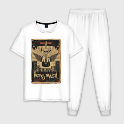 Мужская пижама Rock festival - Heavy metal 01