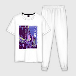 Мужская пижама Neon Asian Street Vaporwave