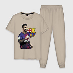 Мужская пижама Lionel Messi Barcelona Argentina