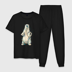 Мужская пижама Белый медведь