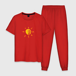 Мужская пижама Солнце