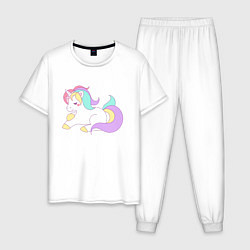 Мужская пижама Волшебная лошадка