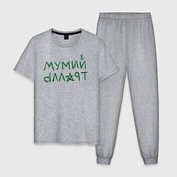 Мужская пижама Мумий Тролль логотип