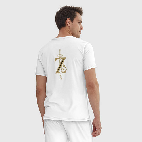 Мужская пижама Z Link / Белый – фото 4