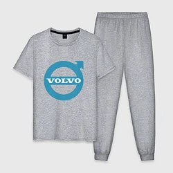 Мужская пижама Volvo логотип