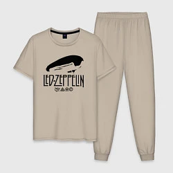 Мужская пижама Дирижабль Led Zeppelin с лого участников