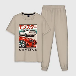 Мужская пижама Nissan Skyline Ниссан Скайлайн