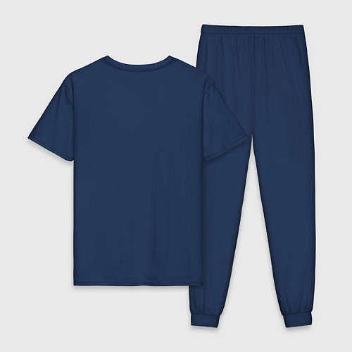 Мужская пижама Modesto Nuts -baseball team / Тёмно-синий – фото 2