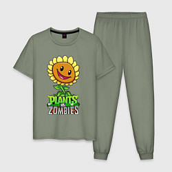 Мужская пижама Plants vs Zombies Подсолнух