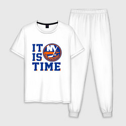 Мужская пижама It Is New York Islanders Time Нью Йорк Айлендерс