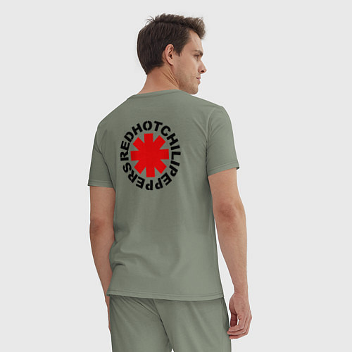 Мужская пижама RHCP альбомы / Авокадо – фото 4