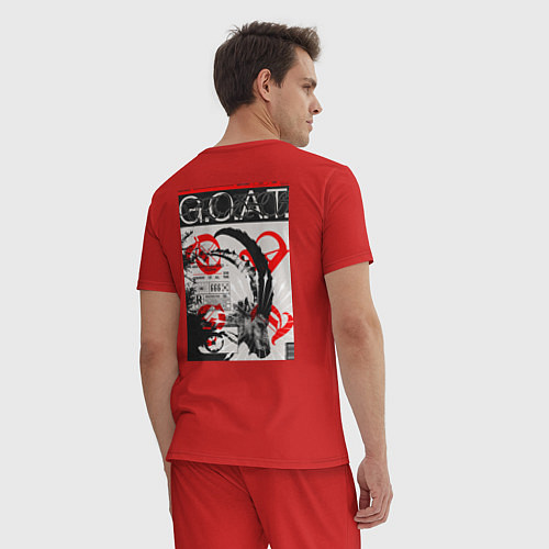 Мужская пижама Polyphia / Красный – фото 4