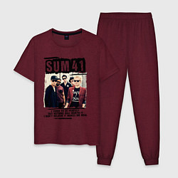 Мужская пижама SUM 41 PIECES