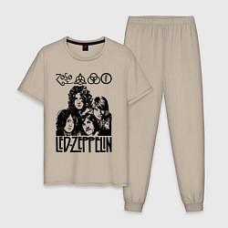 Мужская пижама Led Zeppelin Black