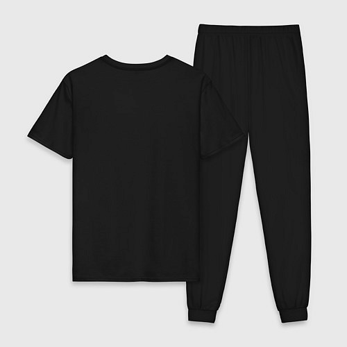 Мужская пижама Сыны Хоруса винтаж лого / Черный – фото 2