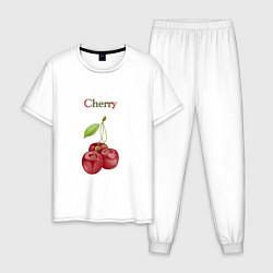 Мужская пижама Cherry вишня