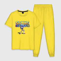 Мужская пижама Sonic colors - Hedgehog