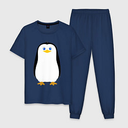 Мужская пижама Красивый пингвин
