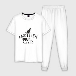 Мужская пижама Мать котов
