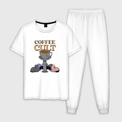 Мужская пижама Культ кофе