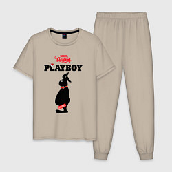 Мужская пижама Толстяк playboy