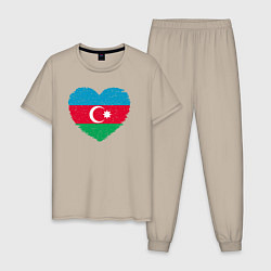 Мужская пижама Сердце Азербайджана