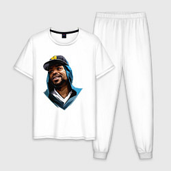 Пижама хлопковая мужская Method Man, цвет: белый