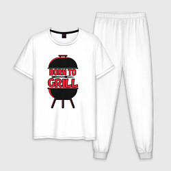 Мужская пижама Born to grill