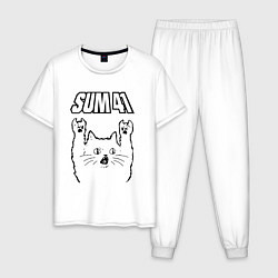 Мужская пижама Sum41 - rock cat