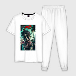 Мужская пижама Зомби мертвый остров