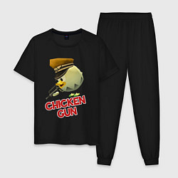 Мужская пижама Chicken Gun logo