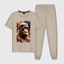 Мужская пижама Планета обезьян