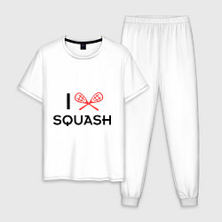 Мужская пижама I Love Squash