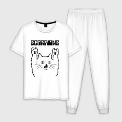 Мужская пижама Scorpions - rock cat